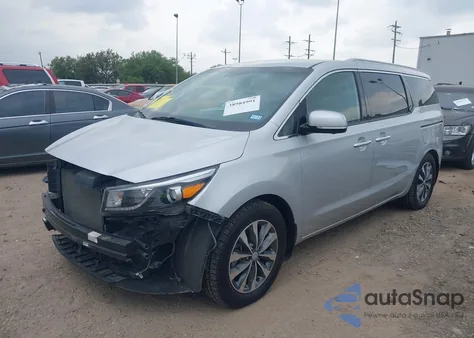 2018 Kia Sedona Sx z USA, uszkodzony, nr VIN KNDMC5C1XJ6375757